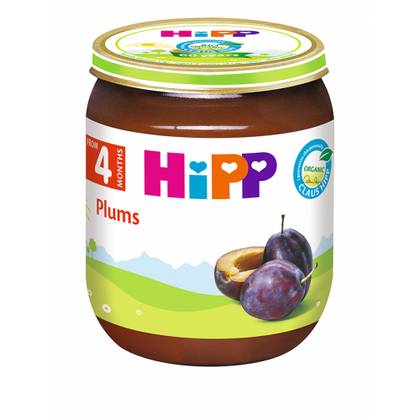Hipp - Plum Fruit Puree /4 months+/ 125g 4253