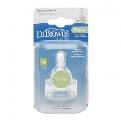 Dr. Brown's - Standard Silicone Y-Cut Nipple for "Options" Formula /9m+/ 04914 #2