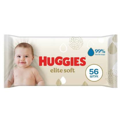 Huggies - Soft Touch Baby Wipes 99% Water 3021/0936 #56