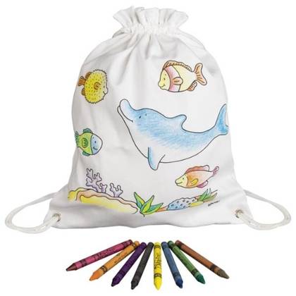 Goki - Toy Backpack "Sea Animals" /3 years+/ 7426/58742