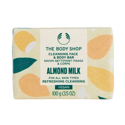 Body Shop - Almond Milk Face and Body Soap 100g 25036