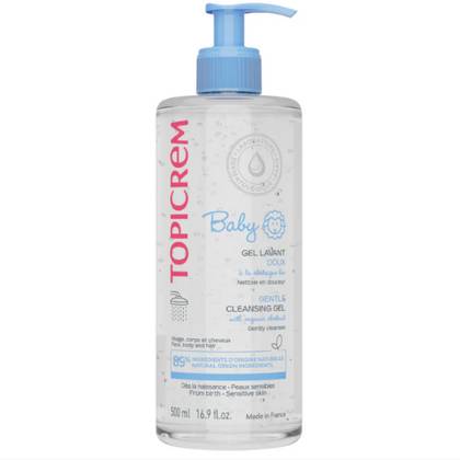 TopiCream - Head/Body Wash Gel for Newborns 2X1 500ml 1906/5683