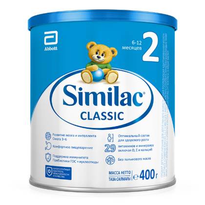 Similac - Classic Milk 2 /6 months+/ 400g 0282