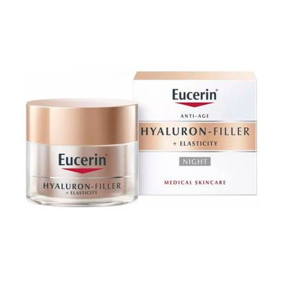 Eucerine - Hyaluronic Filler Elasticity Face Cream Deep Wrinkle Filling Firming Night 50ml 69678/0264