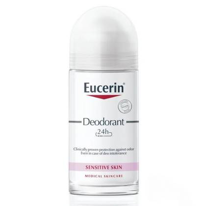 Eucerin - Roll-On Deodorant 24h for Sensitive Skin, Fragrance-Free, 50ml 63164/7598