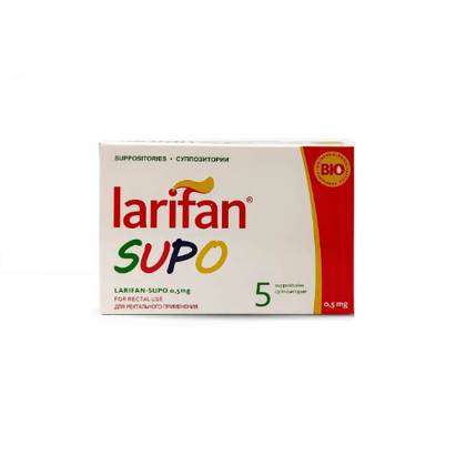 Larifani Suppository Rectal 0.5mg #5