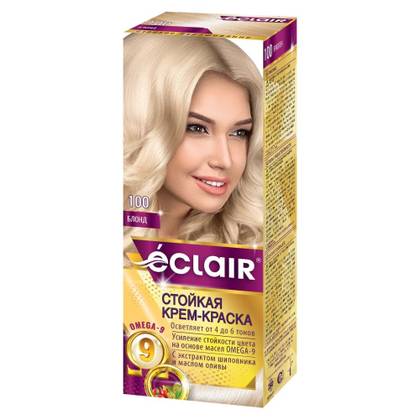 Eclair - Hair Dye Omega 9 Lightening Blonde N010/N100 0076/3411