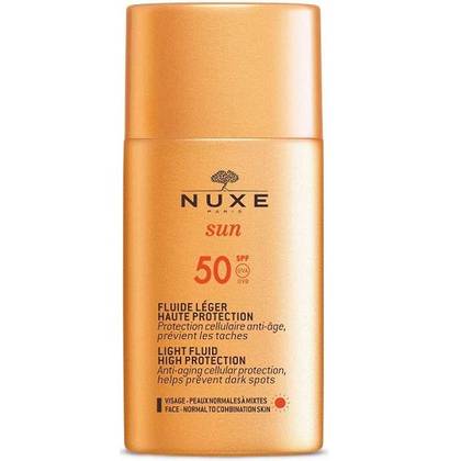 Nux - SUN SHAKA SPF50 Sun Protection Face Fluid Lightweight 50ml 2166