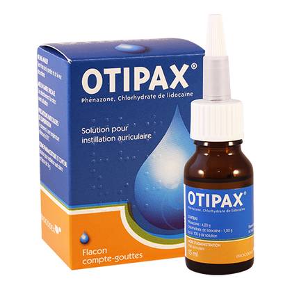 Otipax Ear Drops (40mg + 10mg) / 1ml 16g Bottle #1