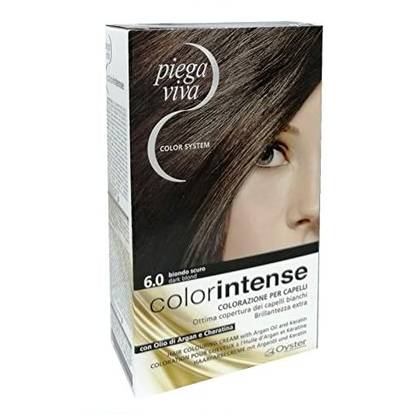 Piega Viva - Hair Dye with Argan Oil and Keratin 6.0 Dark Blonde 023955