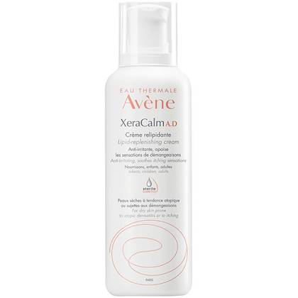 Avene - Xeracalm Cream for Face/Body Moisturizer with Lipids for Atopic, Itchy-Prone Skin 400ml