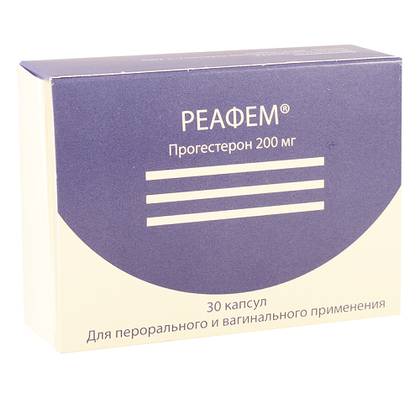 Reafemi Capsule Vaginal and Oral 200mg #30