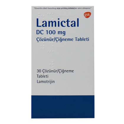 Lamictal Chewable Tablet 100mg /TR/ #30