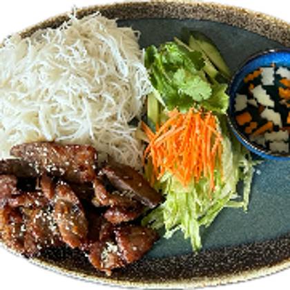 Grilled Pork with Noodles