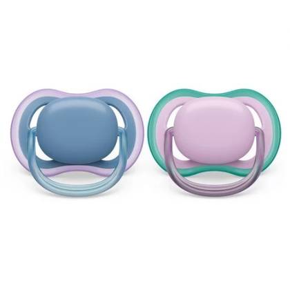 Avent - Pacifier "Ultra Air" Pink and Blue /6-18m/ 6520 #2