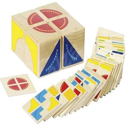 Goki - Toy Puzzle "Cube" /3 years+/ 58649