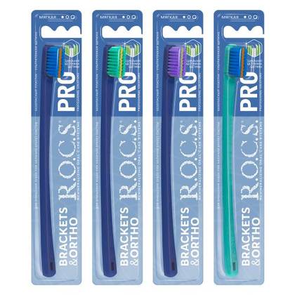 Roxy - Toothbrush PRO Brackets and Ortho, Soft 0708