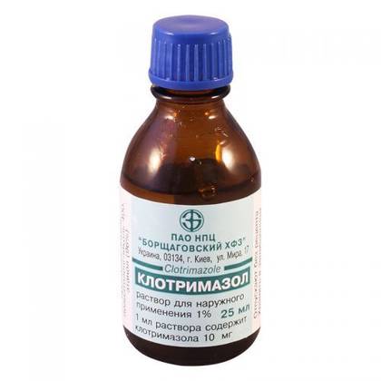 Clotrimazole Solution 1% 25ml Bottle #1