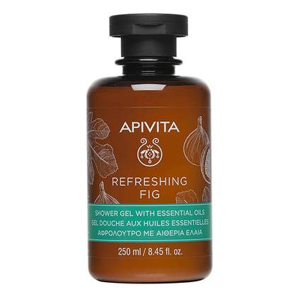 Apivita - Shower Gel with Fig Extract and Essential Oils Hydration/Renewal 250ml 0335