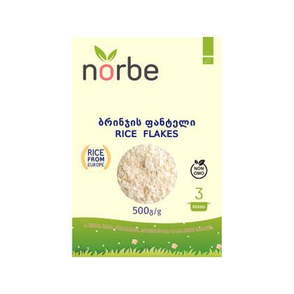 Norbi - Instant Rice Flakes Porridge for 1 Year and Older / 500g 0066