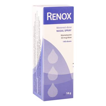 Renox Spray Nasal 50mcg/1 Dose 140 Doses/18g Bottle #1