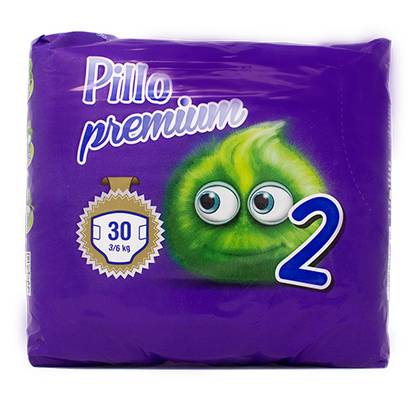 Pilo - Premium Baby Diaper Z-2 /3-6kg/ Mini 1231/1422 #30