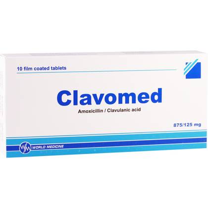 Clavomed Tablet 875mg + 125mg #10
