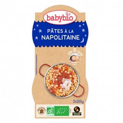 Babibio - "Sweet Dreams" Puree Neapolitan Pasta with Mushrooms and Parmesan /8 months+/ 200g 0865 #2