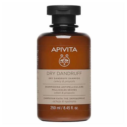 Apivita - Anti-Dandruff Shampoo with Propolis/Chives Extract for Dry Hair 250ml 0419