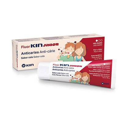 Kini - Toothpaste for Kids with Fluoride Junior Cola 75ml 0092/0178/6118