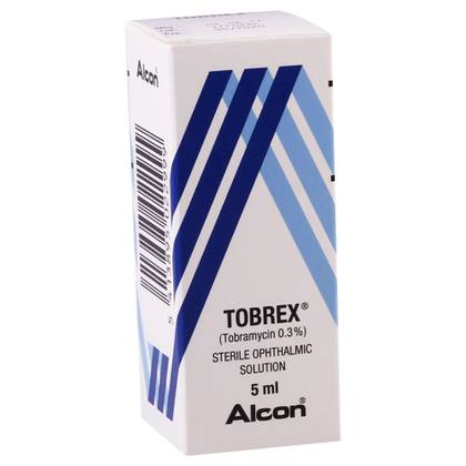 Tobrex Eye Drops 0.3% 5ml Bottle #1