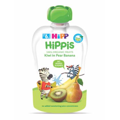 Hipp - Puree Kiwi, Pear, Banana /6m+/ 100g 8527