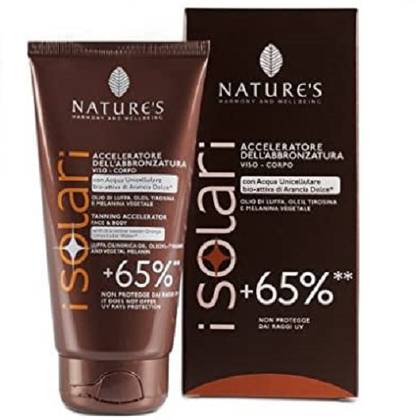 Isolari - Tanning Intensifier Cream for Face/Body Long-lasting 65% Intense Tan 150ml 8169