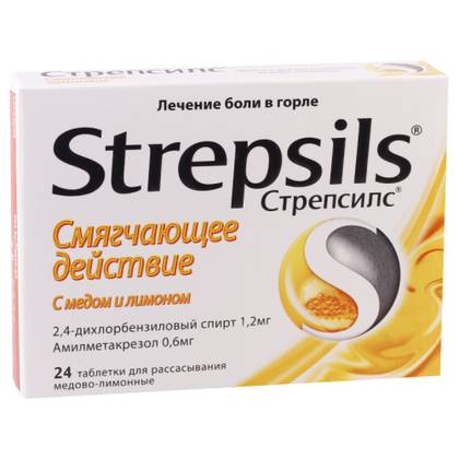 Strepsils Lemon and Honey Lozenges #24