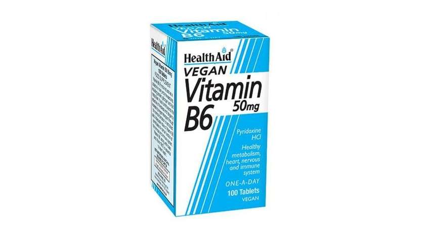 Health Aid Vit B6  Tab 100 X 50mg