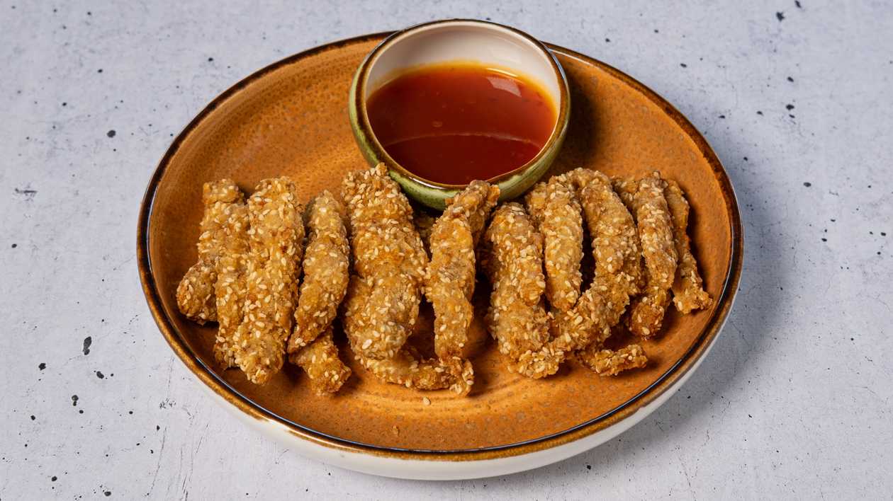 Chicken Seasame Strips