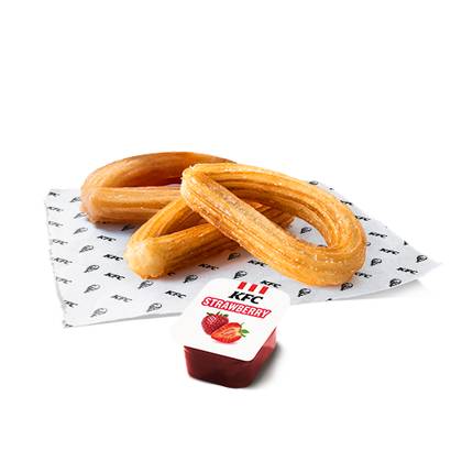 3 Churros with 1 dip