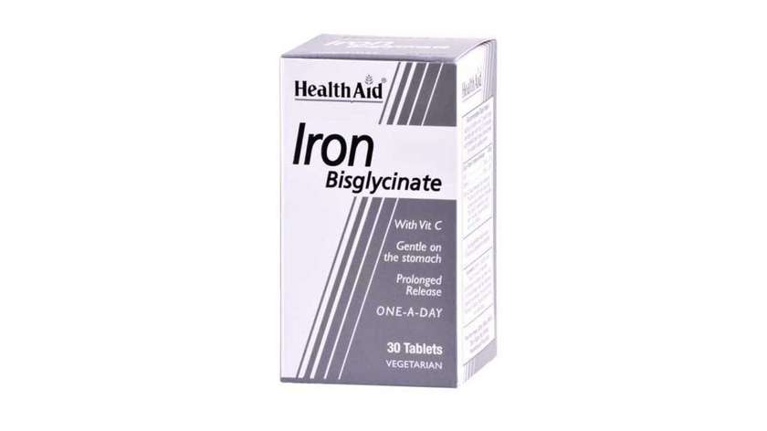 Health Aid Iron Bisglycinate  Tab 30