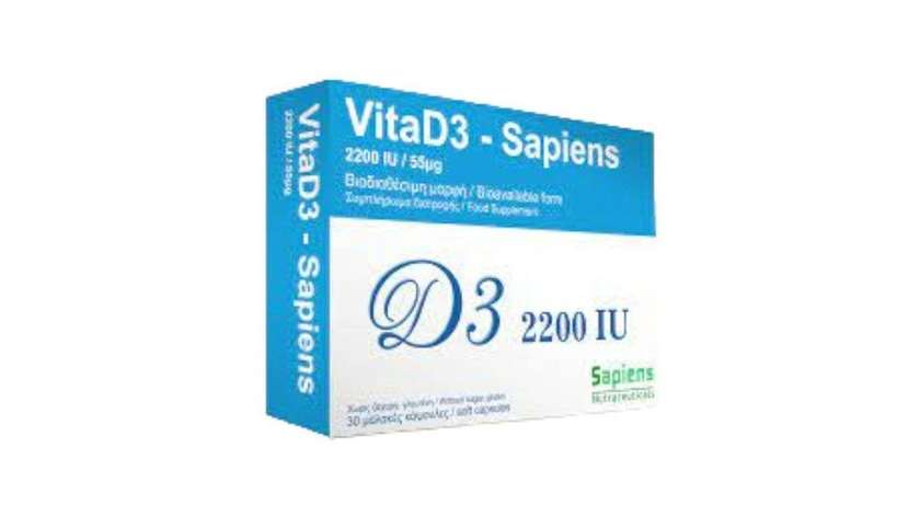 Vitad3Sapiens  Caps 30 X 2200Iu