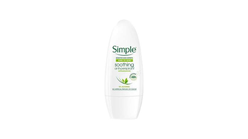 Simple Anti  Perspirant Sensitive RollOn .