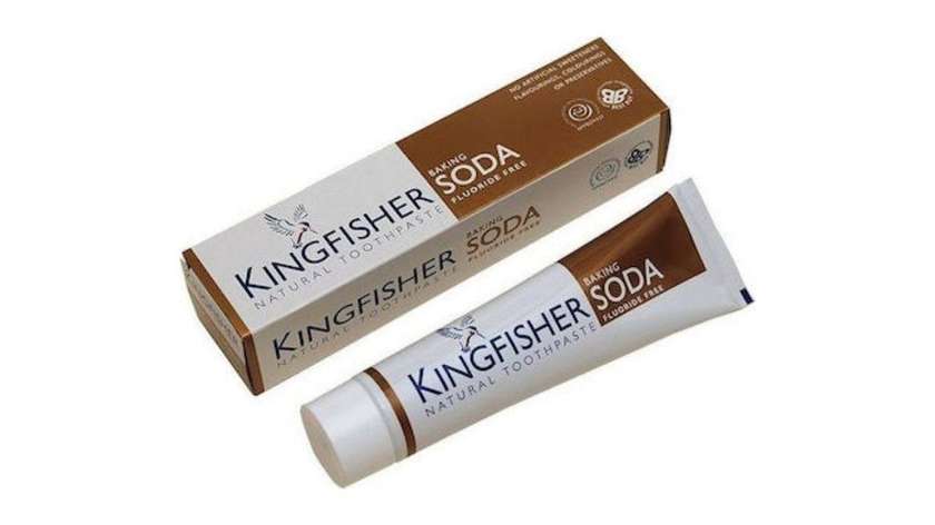 Kingfisher Baking Soda Fluoride Free Toothpaste 100ml