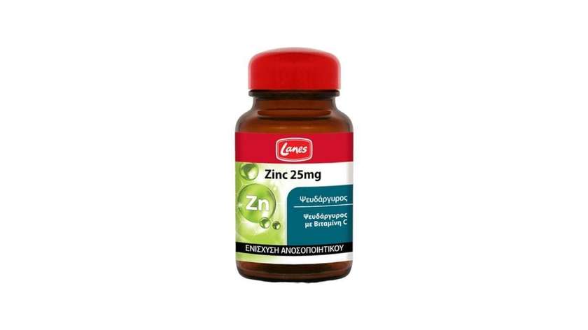 Lanes Zinc Tab 30 X 25mg