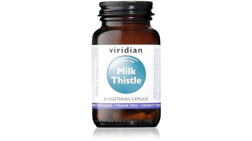 Viridian Milk Thistle  Veg Caps 30