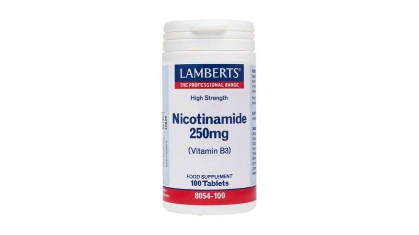 Lamberts Nicotinamide (Vit. B3) Tab 100 X 250mg