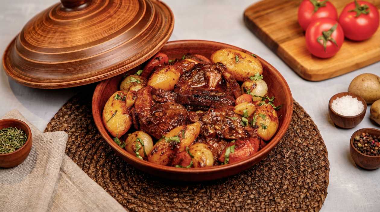 Lamb Neck with Vegetables