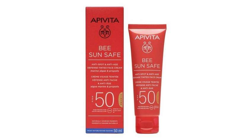 Apivita Sun Care Face Anti Age Tint Spf50 50ml