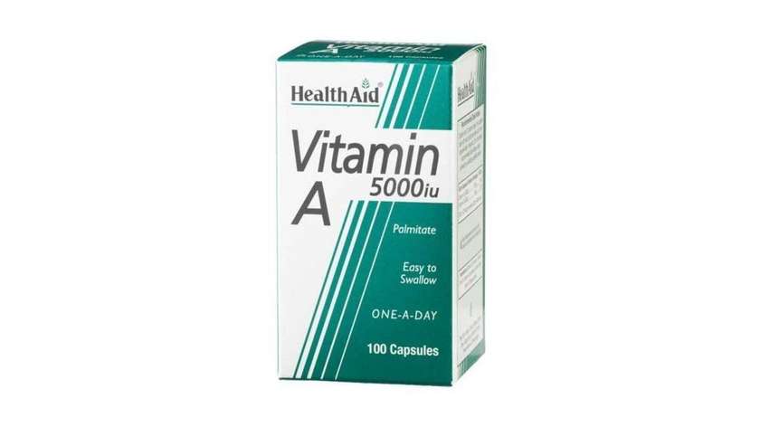 Health Aid Super Vitamin A  Caps 100 X 5000Iu