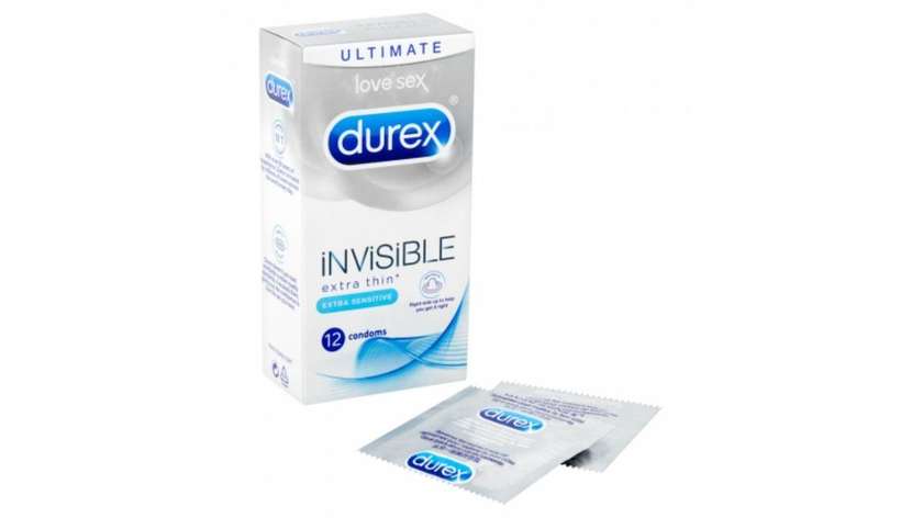 Durex Invisible Extra Sensitive Condoms 12