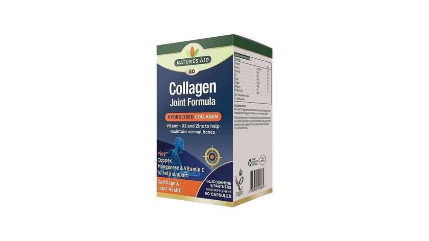 Natures Aid Collagen Joint Formula  Caps 60