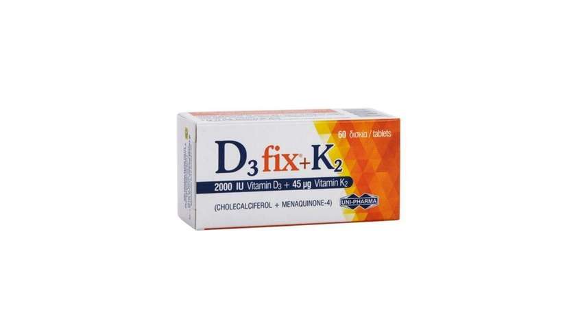 D3 Fix + K2  Tab 60 X 2000Iu